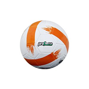 Futbol Topu Sc50 Turuncu-beyaz