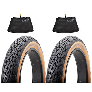 Arisun 20x4.00 3mm Zırhlı Fatbike Bisiklet Lastik Seti