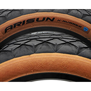 Chaoyang Arisun 20x4.00 3mm Zırhlı Fatbike Bisiklet Lastik Seti