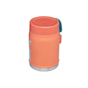 The Wild İmagination Vakumlu Çocuk Yemek Termosu Turuncu 410 Ml