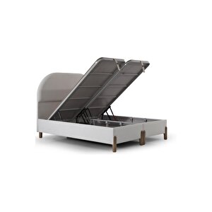 Bohem Plus Çift Kişilik Sandıklı Baza Ve Şık Başlık 140x190 cm
