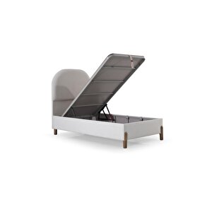 Bohem Plus Serisi Tek Kişilik Sandıklı Baza + Başlık Takımı 100x200 cm