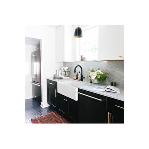Bocchi Lavello Mutfak Eviyesi 60 Cm Parlak Beyaz 1137-001-0120-03