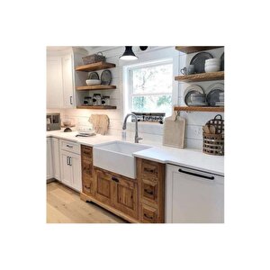 Bocchi Lavello Mutfak Eviyesi 60 Cm Parlak Beyaz 1137-001-0120-03