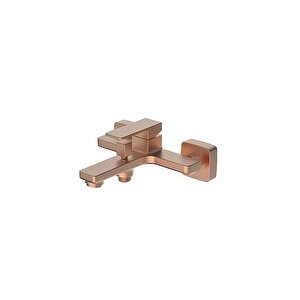Banyo Bataryası Mat Fırcalı Rose Gold