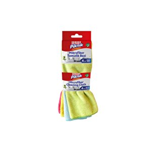 Piknik Mikrofiber Temizlik Bezi 4'lü