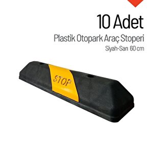 10'lu Set Otopark Stoper-60 Cm
