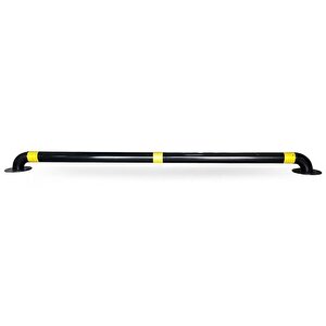 10'lu Set Siyah Demir Otopark Stoperi – 180x13 Cm