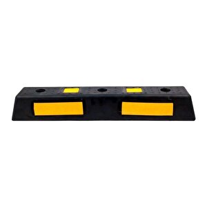 Kompakt Ve Dayanıklı Kauçuk Oto Park Stoperi – 74x15x10 Cm