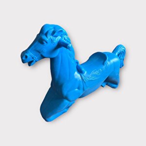 Plastik At Zıp Zıp Figürü, Yaylı Otun Elemanı Figürü