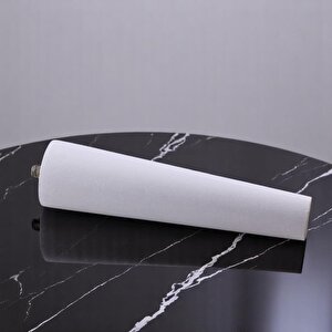 2 Adet Ahşap Ayak 15 Cm Beyaz M8 Civatalı Bağlantı Aparatlı Dolap Mobilya Koltuk Kanepe Destek Ayağı Ayakları