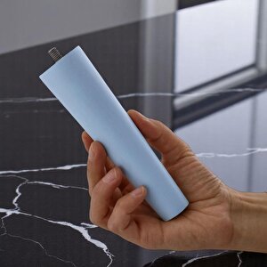 2 Adet Ahşap Ayak 15 Cm Açık Mavi M8 Civatalı Bağlantı Aparatlı Dolap Mobilya Koltuk Kanepe Destek Ayağı Ayakları
