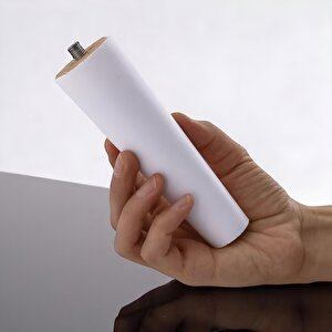 Ahşap Ayak 12 Cm Beyaz M8 Civatalı Bağlantı Aparatlı Dolap Mobilya Koltuk Kanepe Destek Ayağı Ayakları