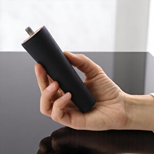 Ahşap Ayak 12 Cm Siyah M8 Civatalı Bağlantı Aparatlı Dolap Mobilya Koltuk Kanepe Destek Ayağı Ayakları