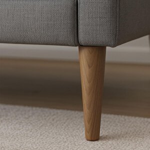 Ahşap Ayak 12 Cm Ceviz M8 Civatalı Bağlantı Aparatlı Dolap Mobilya Koltuk Kanepe Destek Ayağı Ayakları