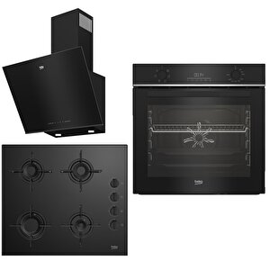 New Black Star 3lü Ankastre Set ( Bfc 330 S - Bocd T 6011 Es  - Bde 6063 S )