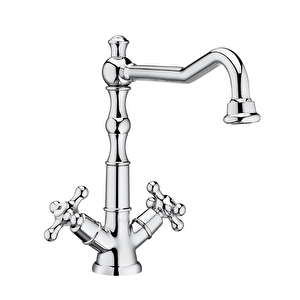 Carmen Kuğu Lavabo Bataryası, Krom - A5a384bc00