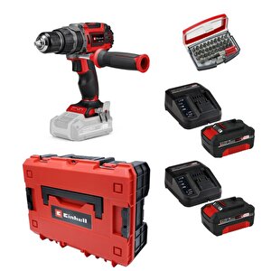 Tp-cd 18/60 Li-i Bl Solo + 2 X 4 Ah Akü Ve 32 Parça Bits Uç Seti (çantalı)