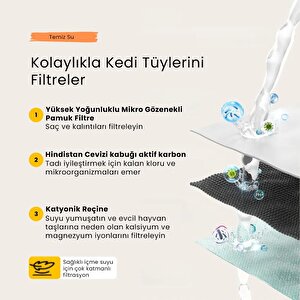 Petfit Aqua Flow 4l Çelik Hazne Wi-fi Bataryalı Akıllı Otomatik Kedi Köpek Su Pınarı Su Çeşmesi Su Şelalesi (ultra Sessiz+uv Filtr