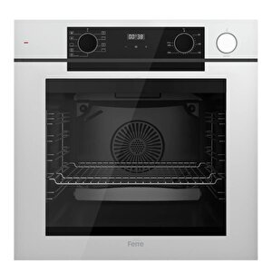 Artline Fryart & Steamart Qep64cb Beyaz Cam Ankastre Fırın