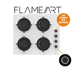 Steamart-fryart Serisi Beyaz Set (cs206-fa + Qep63cb +d078 ) - Emaye Izgara