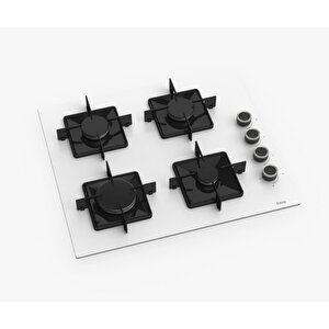 Steamart-fryart-silentart Serisi Beyaz Set (ss206 + Qep63cb +d064-sa ) - Emaye Izgara