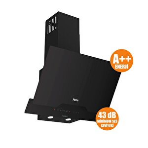 Ferre Fryart-silentart Serisi Siyah Set (ss035 + Qep63cs +d063-sa ) - Emaye Izgara-75 Cm Ocak