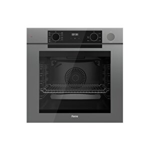Steamart-fryart-silentart Serisi Gri Set (ss038 + Qep64cpr +d082-sa ) - Döküm Izgara / 75 Cm Ocak