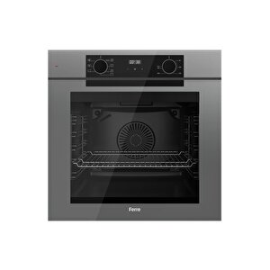 Fryart-silentart Serisi Gri Set (ss038 + Qep63cpr +d082-sa ) - Döküm Izgara / 75 Cm Ocak