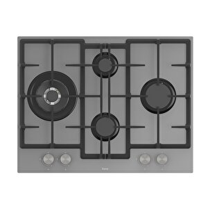 Fryart Serisi Gri Set (ed078 + Qep63cpr +d079 ) - Döküm Izgara / 67 Cm Ocak