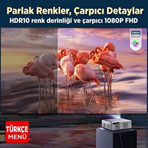 Vankyo Performance V700g Android Google Tv Hdr10+ 4k Destekli Projeksiyon Cihazı +auto Focus+auto Keystone+6g Wifi+5.2 Bluetooth+3