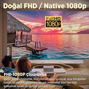 Vankyo Leisure L570b Smarttv 4k Destekli Projeksiyon Cihazı +auto Focus+auto Keystone+6g Wifi+5.2 Bluetooth+300 İnç Yansıtma+dolby