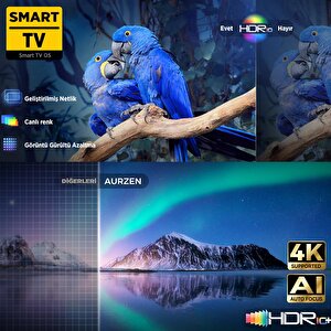 Vankyo Aurzen Boom 3 4k Android Tv Projeksiyon Cihazı +auto Focus+auto Keystone+6g Wifi+5.2 Bluetooth+300 İnç Yansıtma+36w Hifi Do