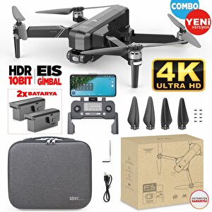 Sjrc F11 Pro Combo 4k Kameralı Drone Seti - 2 Batarya - 1.5 Km Menzil - 26 Dakika Uçuş Süresi + Çanta + Eis Stabilizasyon