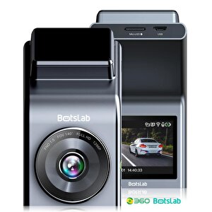 360+ Botslab G300h Pro 2k Qhd Adas Wifi + Gps 140° Geniş Açı Gece Görüşlü Akıllı Araç İçi Kamera