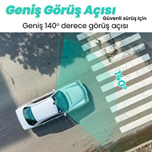 360+ Botslab G300h Pro 2k Qhd Adas Wifi + Gps 140° Geniş Açı Gece Görüşlü Akıllı Araç İçi Kamera