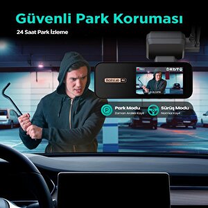 360+ Botslab G300h Pro/hk30 Pro Araç İçi Kamera 24 Saat Park Modu Kiti Akü Bağlantı Kablosu (micro Usb)