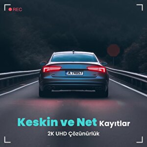 360+ Botslab Hk30 Pro 2k Qhd Wifi 140° Geniş Açı Gece Görüşlü Akıllı Araç İçi Kamera