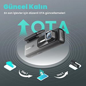 360+ Botslab Hk30 Pro 2k Qhd Wifi 140° Geniş Açı Gece Görüşlü Akıllı Araç İçi Kamera