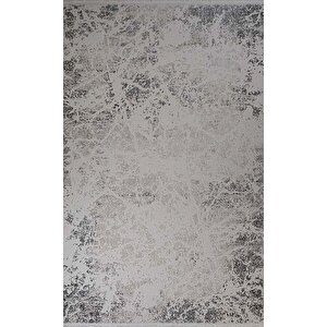 Gabardin Alessa 8008 Antrasit Serisi Triko Akrilik Salon Oturma Yatak Odası Halısı 160x230 cm