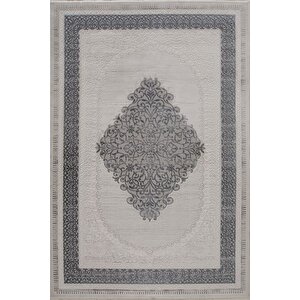 Gabardin Halı Jade 7023 Gri Serisi Triko Akrilik Salon Oturma Yatak Odası Halısı