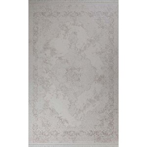 Gabardin Alessa 8010 Krem Serisi Triko Akrilik Salon Oturma Yatak Odası Halısı 160x230 cm