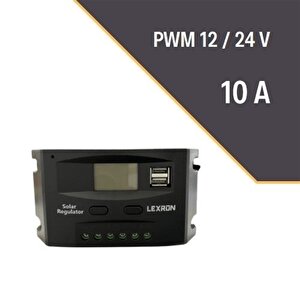 10a Amper Pwm Solar Güneş Akü Şarj Kontrol Cihazı