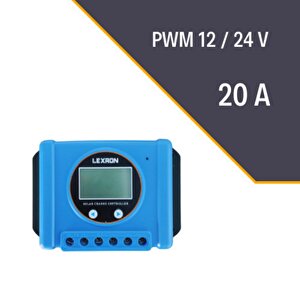 20a Amper Pwm Solar Güneş Akü Şarj Kontrol Cihazı