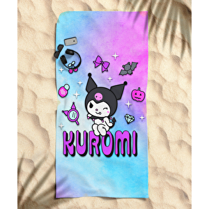 Kuromi  Temalı Plaj Havlusu
