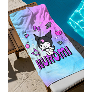 Kuromi  Temalı Plaj Havlusu