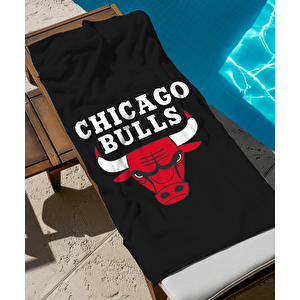 Chicago Bulls Temalı Plaj Havlusu
