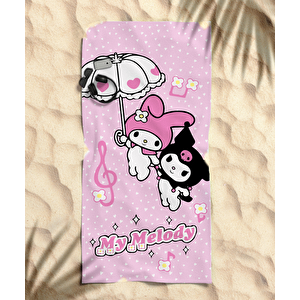 Kurmi Melody Temalı Plaj Havlusu