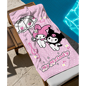 Kurmi Melody Temalı Plaj Havlusu
