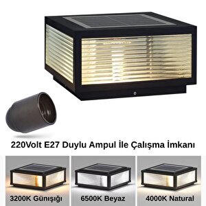60 Watt Solar Set/baba Duvar Üstü Dekoratif Armatür